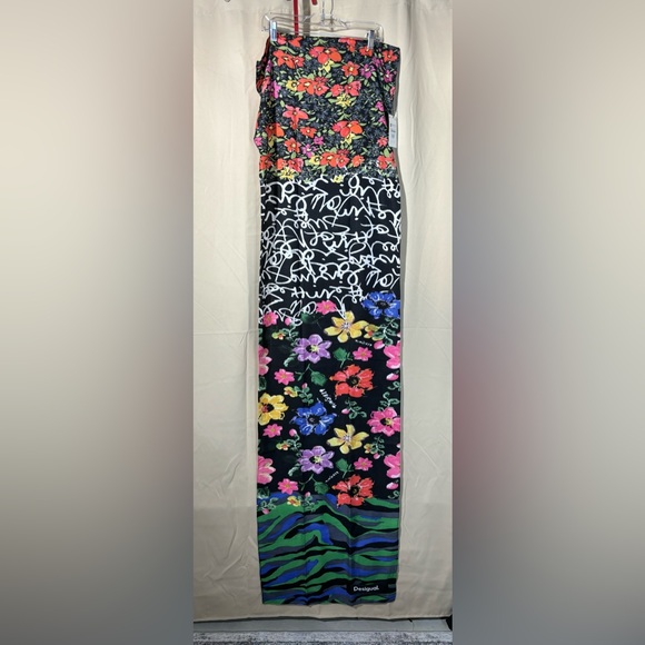 🔥NWT Desigual Long Scarf/Shawl - Picture 3 of 11